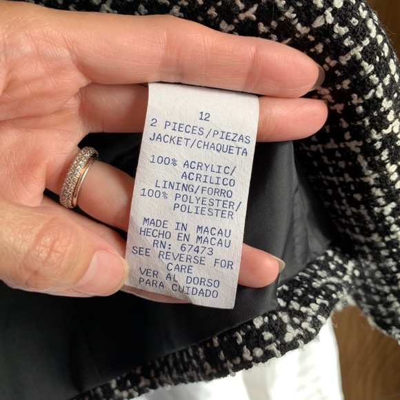 Danny & Nicole checkered blazer - Picture 4 of 5